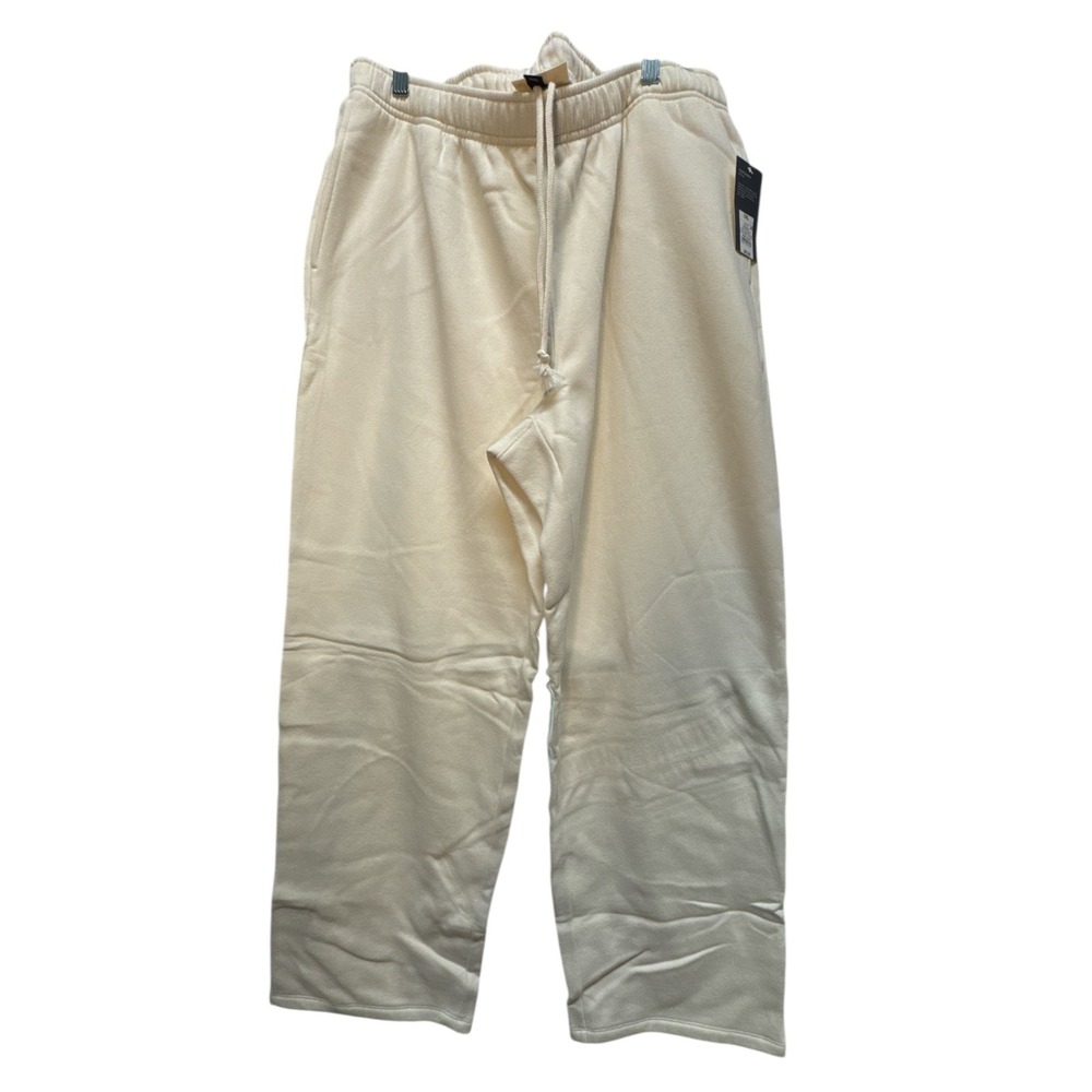 Universal Thread Cream Sweatpants Recycled Polyester Joggers Women XXL NWT